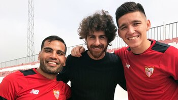Gabriel Mercado, Pablo Aimar, Matías