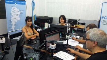 Victoria Donda junto a María