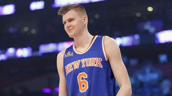 Jugaba para los Knicks cuando