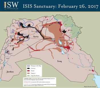 El ISIS está perdiendo territorio,