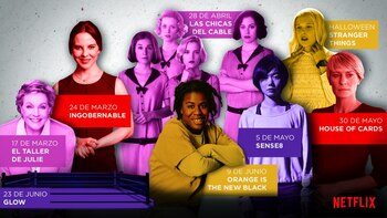 Las mujeres de Netflix 2017
