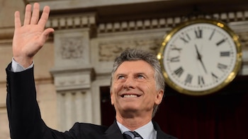 Macri en la apertura de