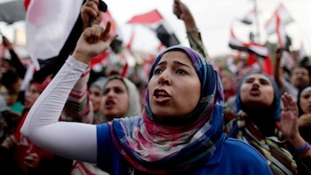 En Egipto, las mujeres representan