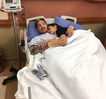 Jonathan Fabbro en la clínica