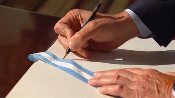 Mauricio Macri durante la apertura