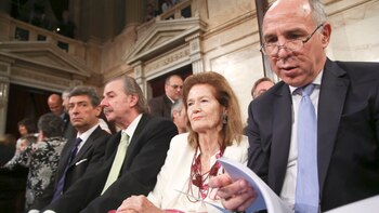 Los integrantes de la Corte