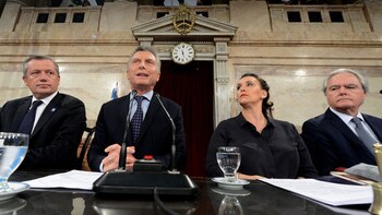 Mauricio Macri en la apertura