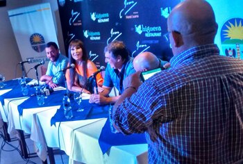 Moria en la conferencia de