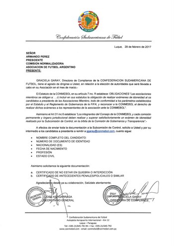 Las exigencias para los candidatos