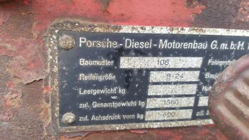 Un Porsche Junior 108, el primer diésel de la historia de la compañía germana