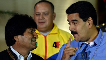Nicolás Maduro y Evo Morales,