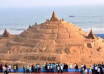 El castillo de arena más