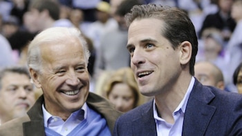 Joe Biden y su hijo