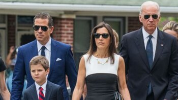 Hunter Biden, su cuñada Hallie, el
