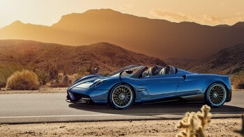 El Pagani Huayra Roadster, una