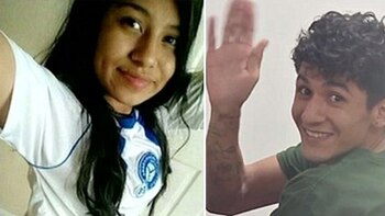 Genesis Cornejo y Miguel Alvarez