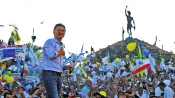 Mauricio Macri en Jujuy, (AFP)