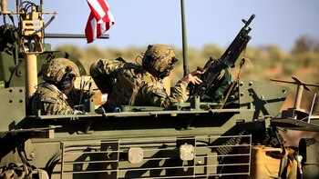 Tropas estadounidenses recién llegadas a