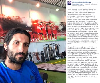 La publicación del “Chori” en