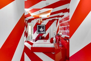 Una de las habitaciones que