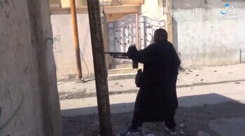 Un miembro del Estados Isámico