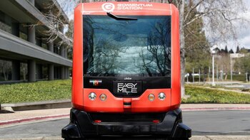 El EasyMile EZ10 (Reuters)