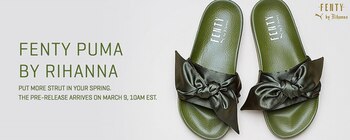 Las nuevas sandalias de Fenty