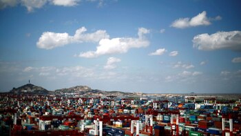 El déficit comercial con China,