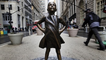 La estatua fue situada en