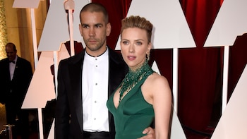 Scarlett Johansson y Romain Dauriac