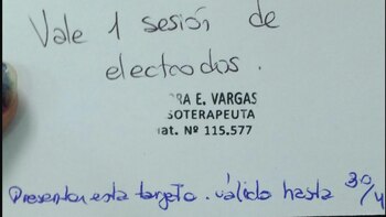 La tarjeta que recibió cada diputada provincial en Mendoza
