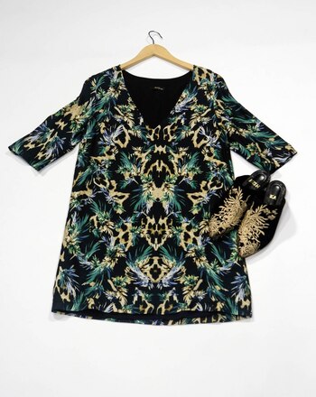 Camisola de manga tres cuartos