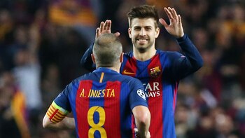 Piqué se despachó con una