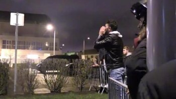 Alrededor de 30 seguidores fueron