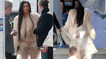 Ell revelador atuendo de Kim Kardashian en