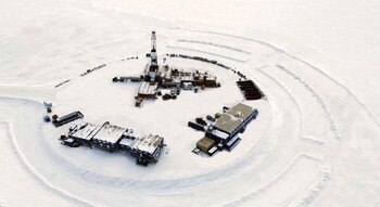 Campamento de Repsol en Alaska