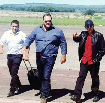 Solari, hoy, en su arribo