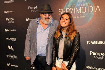 Jorge Lanata y su hija