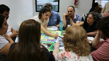 Vecinos y especialistas discutieron el diseño del parque