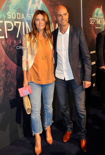 Guillermo Dietrich y su pareja