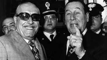 Héctor Cámpora y Juan Domingo