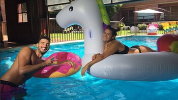 Mica Vázquez y Nico Occhiato