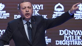 El presidente turco Recep Tayyip