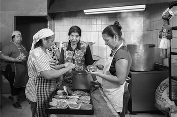Margarita Barrientos, fundadora del comedor