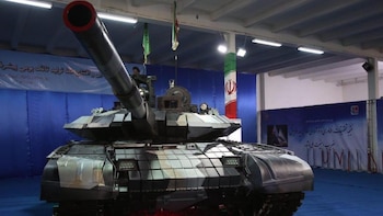 El tanque puede dispara misiles