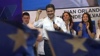 Juan Orlando Hernández (AFP)