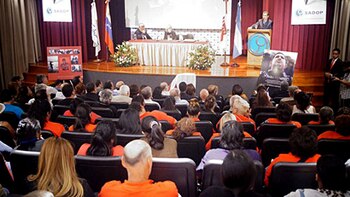 El acto fue llevado a