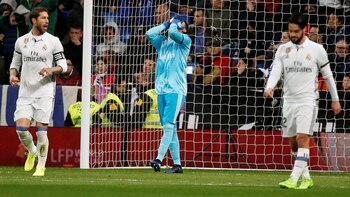 Navas llegó al Real Madrid