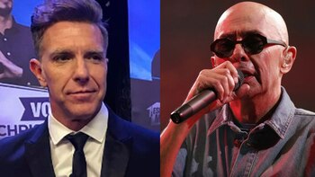 Alejandro Fatino y Carlos “El Indio” Solari