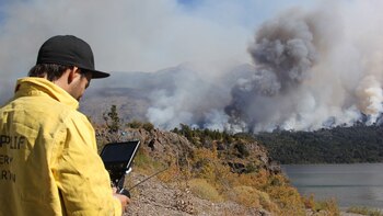 “Fénix 3D”, el drone bombero